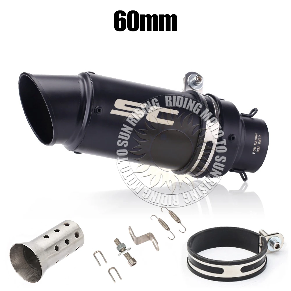 

51/60/63 мм из нержавеющей стали SC мотоцикла выхлопная труба Escape & DB Killer для Gp Project Racing глушитель выхлопной трубы обновление модифицированная