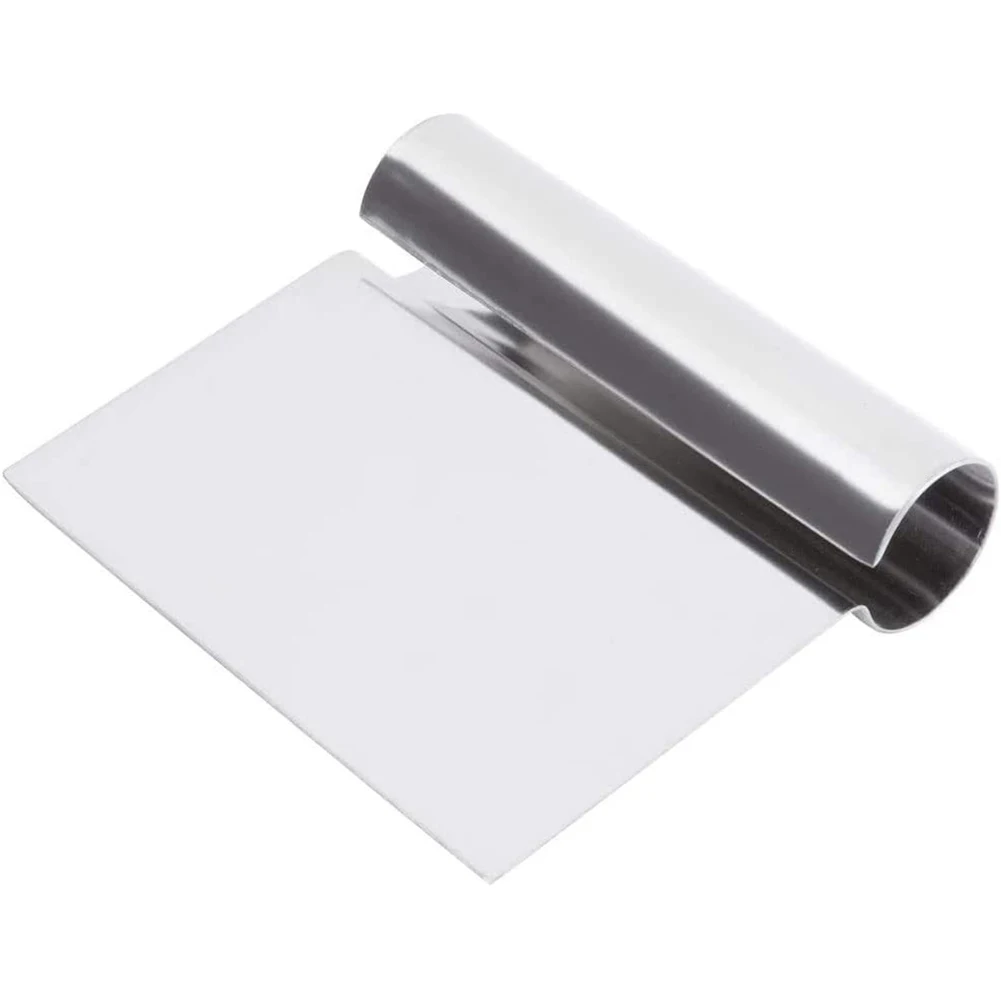 

Stainless Steel Flour Cutter All-Steel Floor Scraper Baking Kitchen Dough Cutting Tool