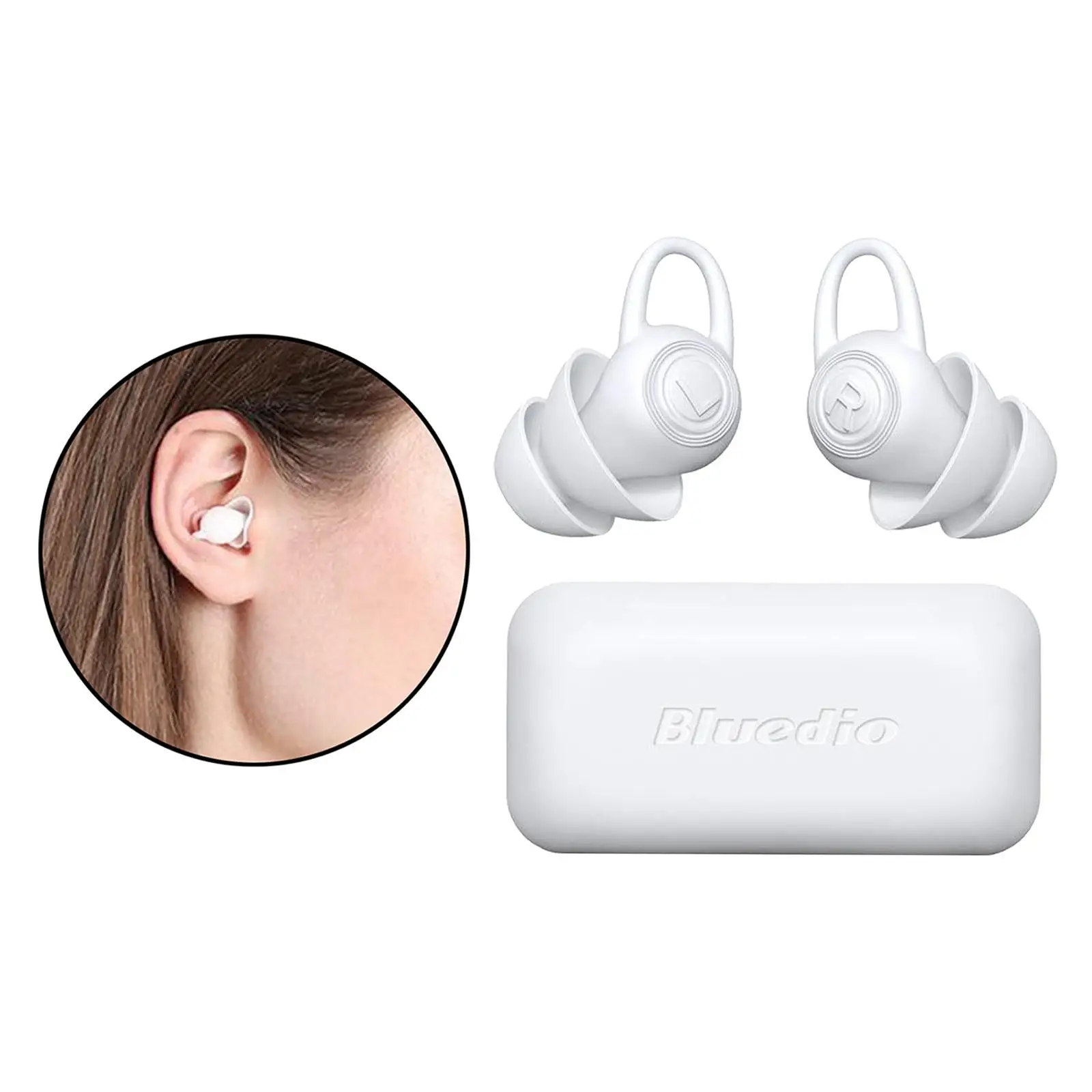 

1Pair Soft Silicone Ear Plugs Sleep Noise Reduction Earplugs Sound Insulation Ear Protector