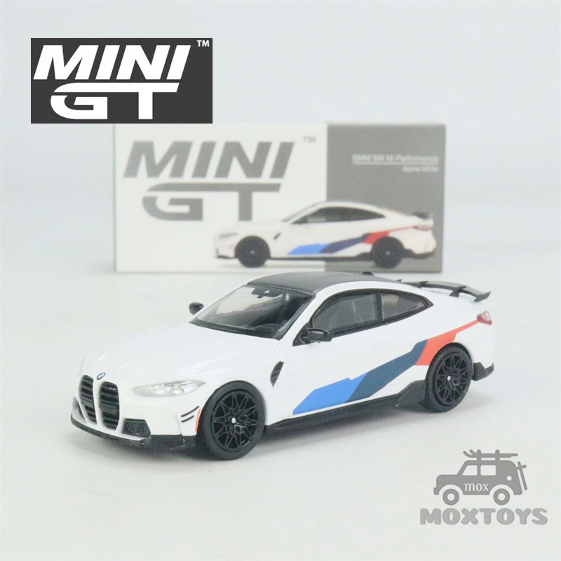 

MINI GT 1:64 M4 M-Performance (G82) Alpine White Diecast Model Car