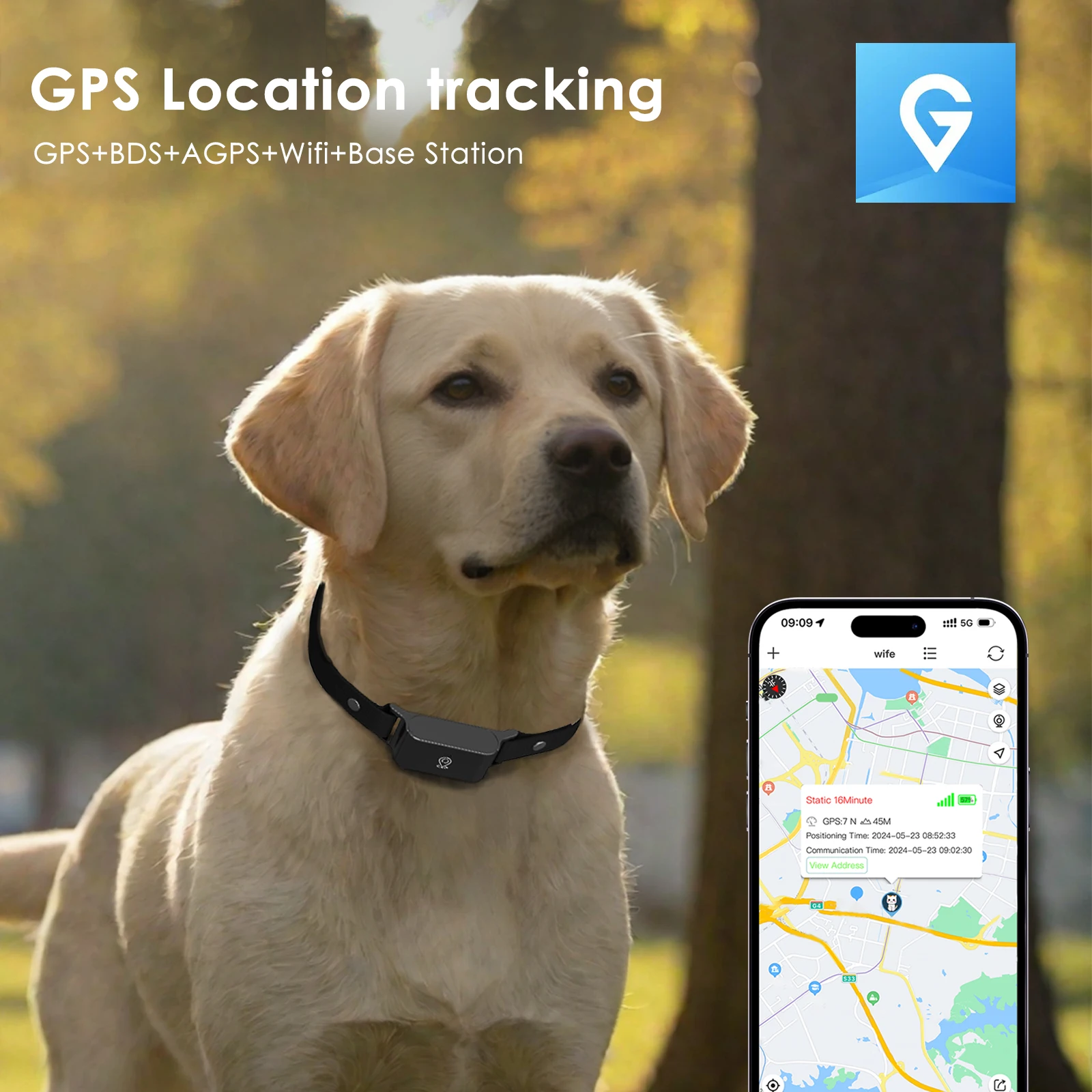 Royaltenic водонепроницаемый GPS-трекер для собак