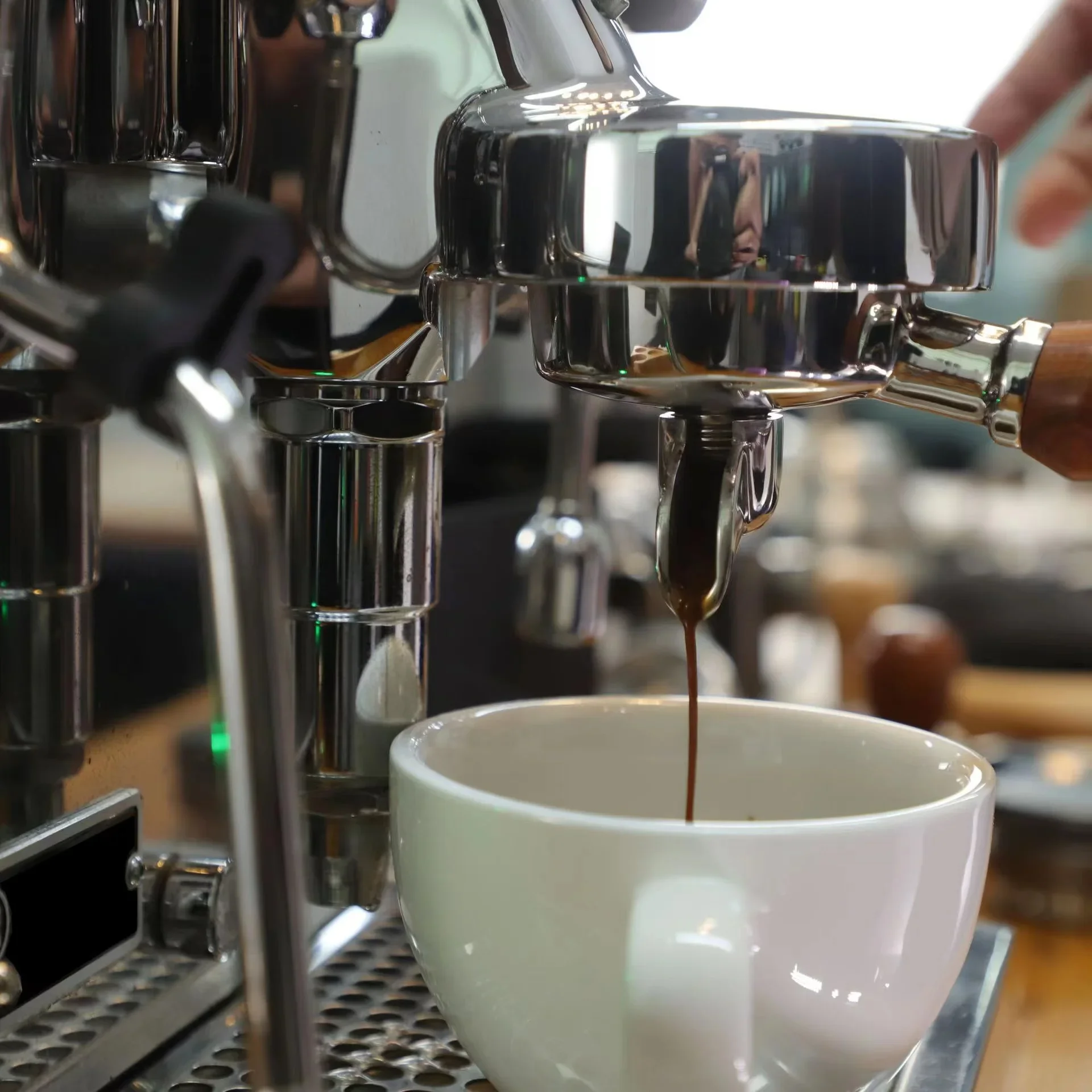 Портативная корзина для фильтра кофе с одним/двойным носиком 58 мм замена головки