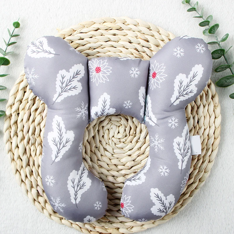 2021 Children U-Shaped Pillow Christmas Themed Print Infant Head and Neck Support for Car Seat Pushchair | Автомобили и мотоциклы