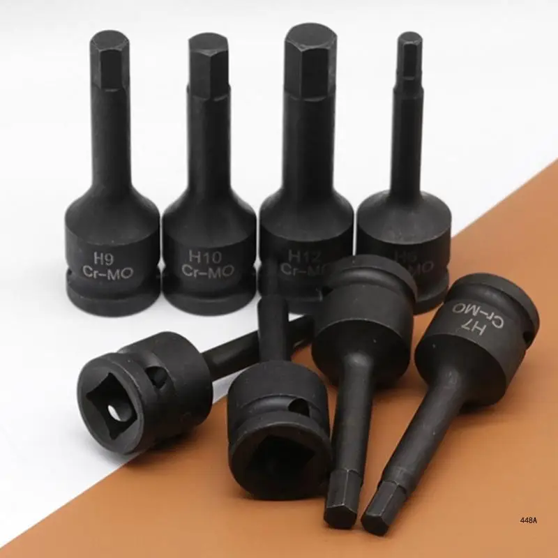 H5 H6 H7 H8 H9 H10 H12 Шестигранная головка Переходник для шестигранных бит AllenKey