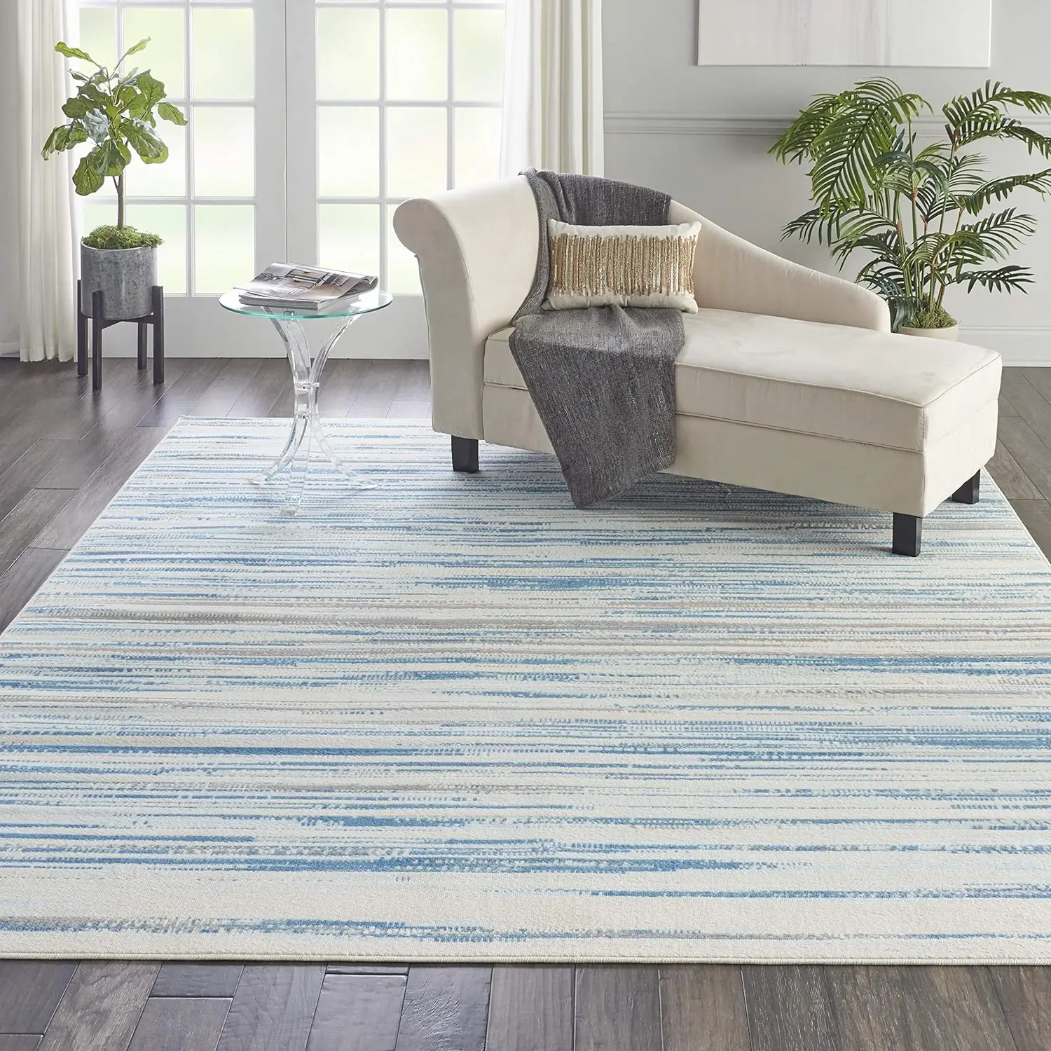 

Абстрактный синий коврик размером 7, 10 х9, 10 дюймов, легко чистится, не линяет, для кровати, гостиной, столовой, кухни