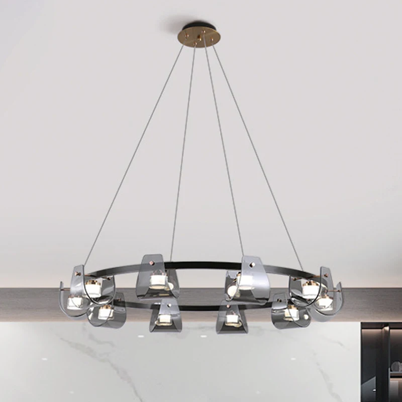 

Modern Led Personality Chandelier Living Room Dining Room Kitchen Lighting Decoration Interior Bedroom Bar Hanging Chandelier