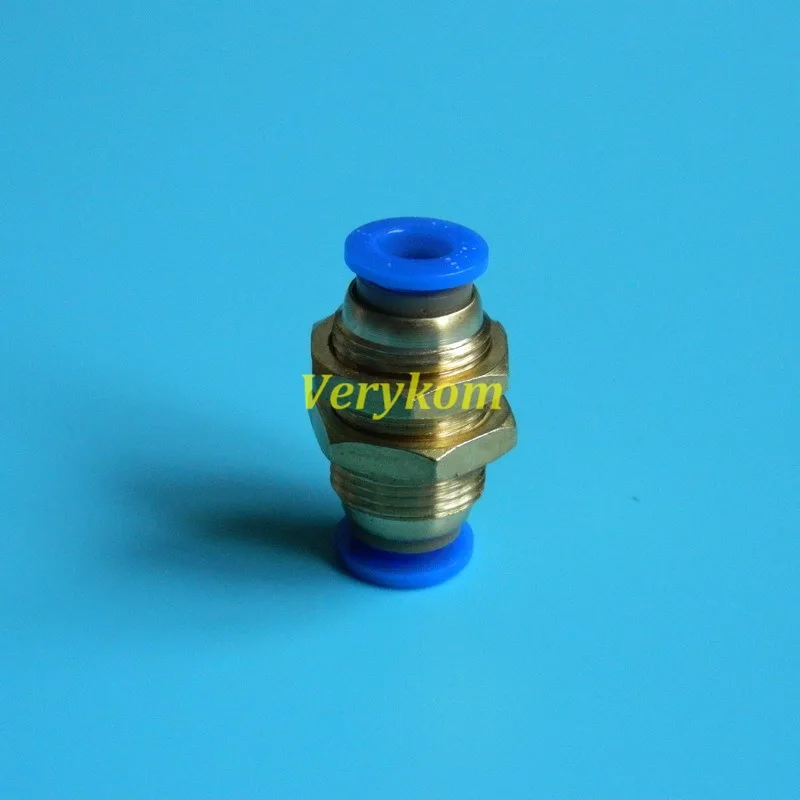 10X пневматический прямой воздушный фитинг трубопроводный Соединительный