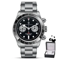 pagani design 2022 japan quartz watch for men sapphire 10bar waterproof wrist watch bb panda retro 40mm chronograph luxury clock