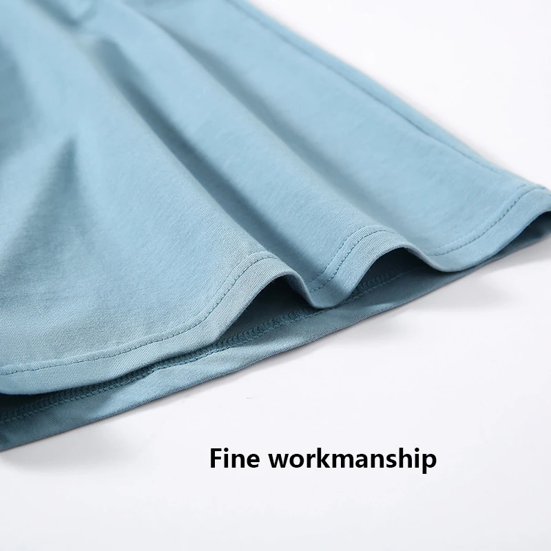 3pcs Mens Underwear Boxers Shorts Casual Male Cotton Sleep Underpants Loose Comfortable Homewear Solid Arrow Panties Summer HOT