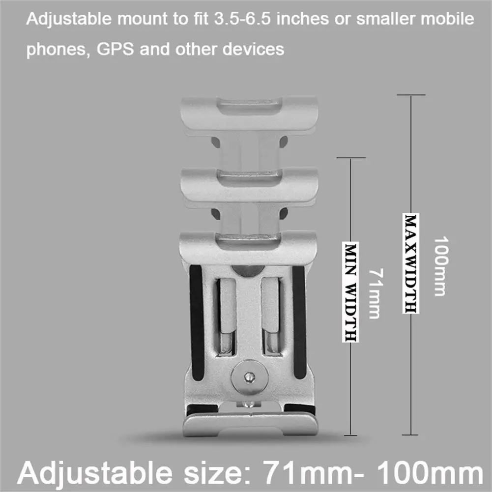 Держатель для телефона из алюминиевого сплава с GPS-зажимом |