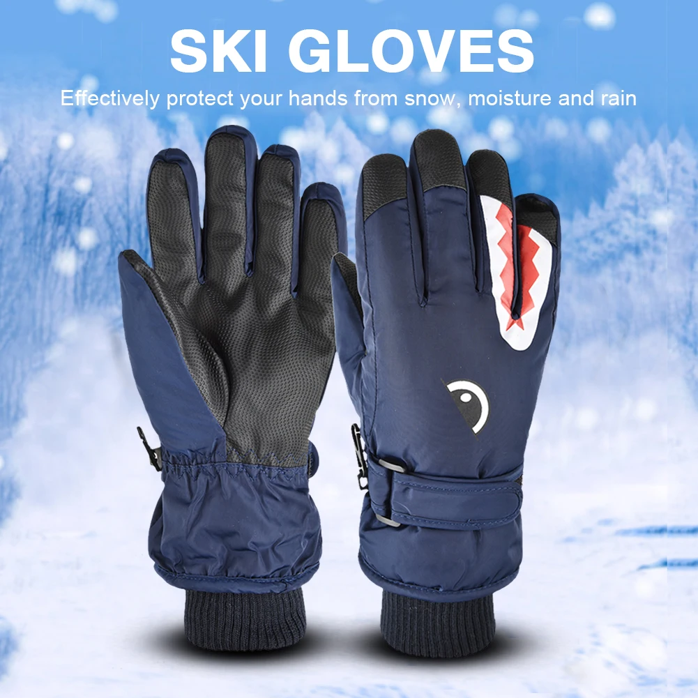 

1 пара перчатки для сноуборда флисовые утепленные водонепроницаемые перчатки для сноуборда и лыж зимние ветрозащитные теплые перчатки для ...