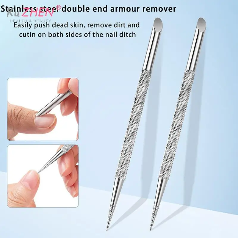 

2 в 1, многофункциональные инструменты для ухода за ногтями