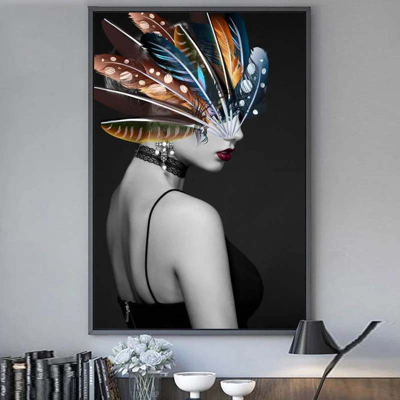 

figure Modern porch art beauty living room Crystal porcelain clothing shop decorative painting