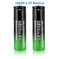 18650 battery high quality 9800mah 3 7v 18650 li ion batteries rechargeable battery for flashlight torch free shipping