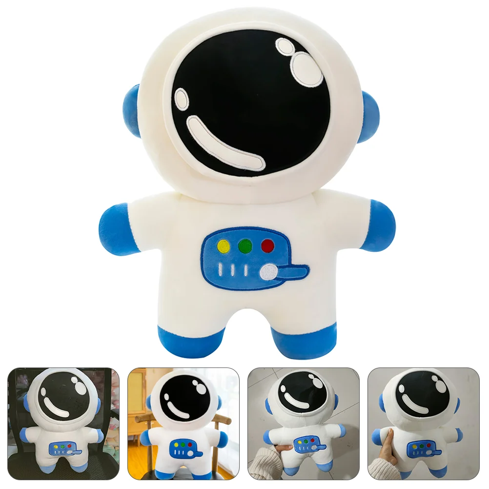 

Astronaut Plush Hugging Pillow Space Stuffed Toy Creative Gift Cuddly Four-way Stretch Decor Lovers