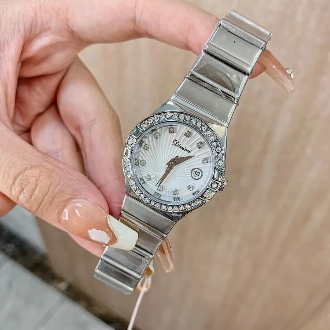 Часы наручные женские кварцевые в деловом стиле классические водонепроницаемые