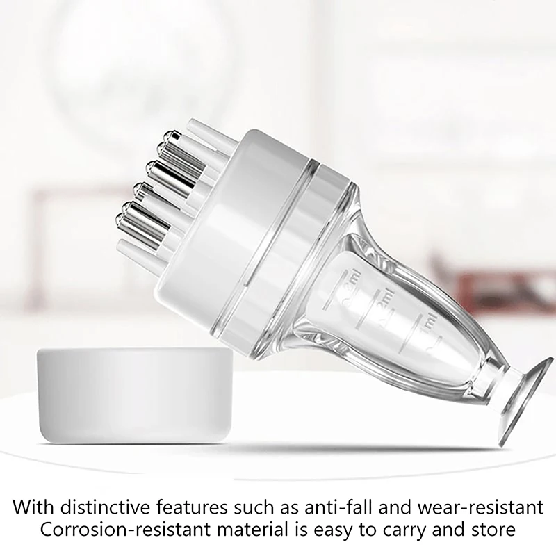 Аппликатор для кожи головы жидкая расческа потенциозных масел жидкий массажер