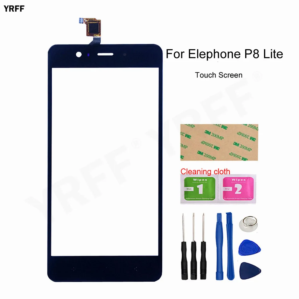 

Front Outer Glass Touch Sensor Panel For Elephone P8 Lite Touch Screen Digitizer Touch Screen Assembly Lens Free Shipping