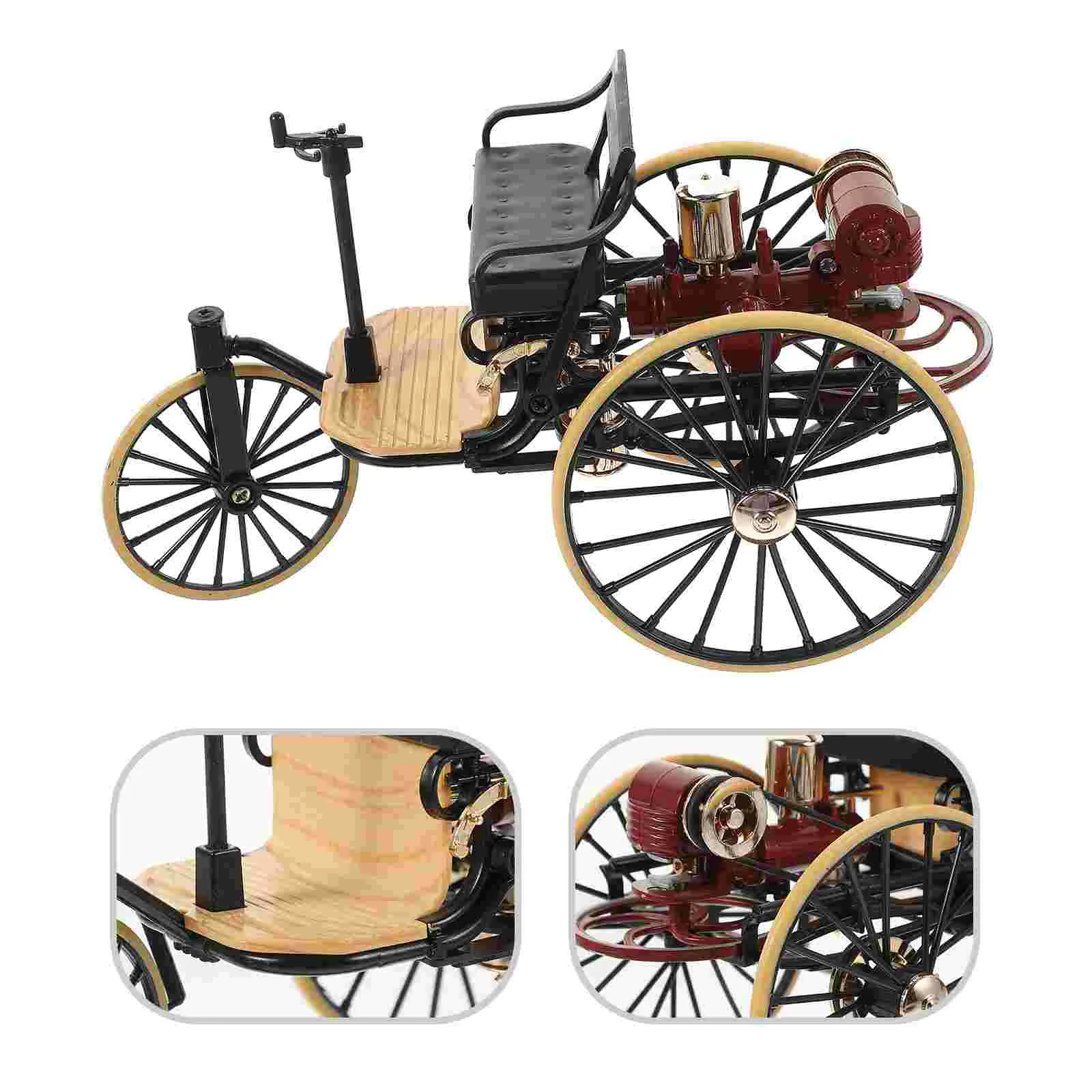 Фигурка велосипеда винтажная модель автомобиля игрушки Audlt декор для спальни