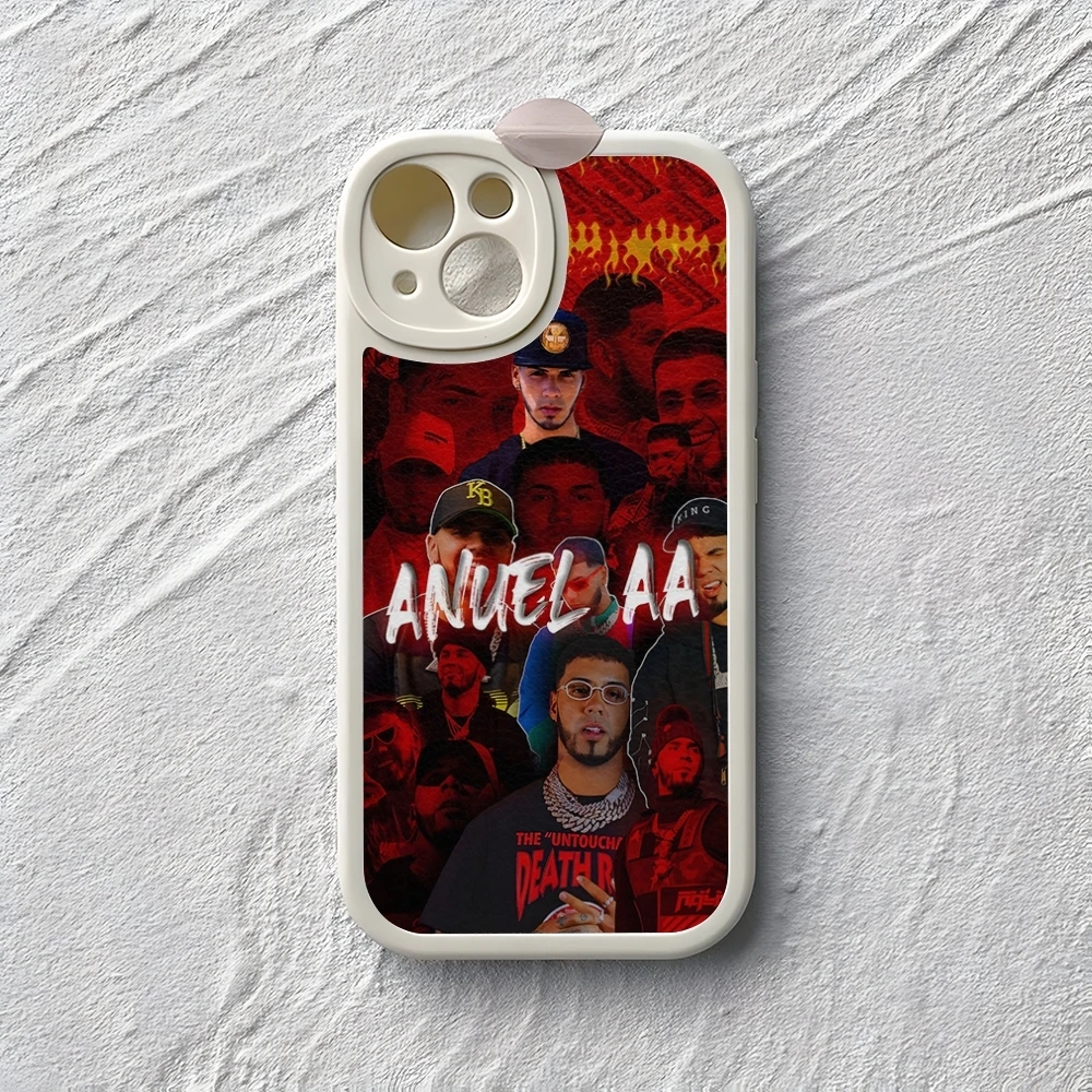 Рэпер Anuel AA Real Hasta La Muerte Чехол для телефона Iphone 16 15 14 13 12 Pro Max 11 Mini X Xr Xs 7 8 Puls