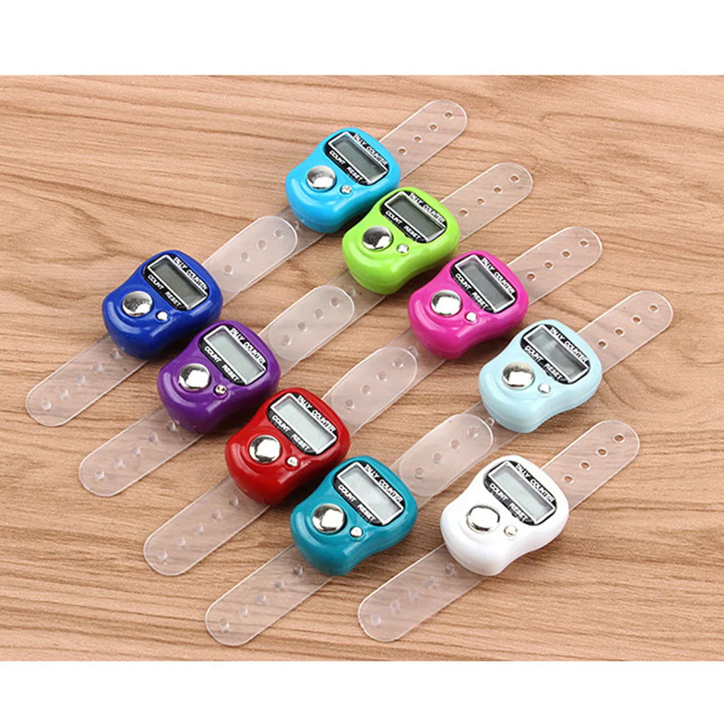 

Случайный цвет, цифровой счетчик, ЖК-дисплей, наручные часы, дизайнерские Пластиковые Электрические счетчики