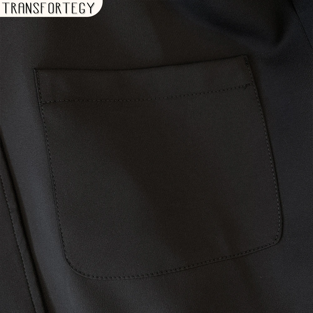 Женский повседневный пиджак больших размеров на осень/зиму свободный и удобный