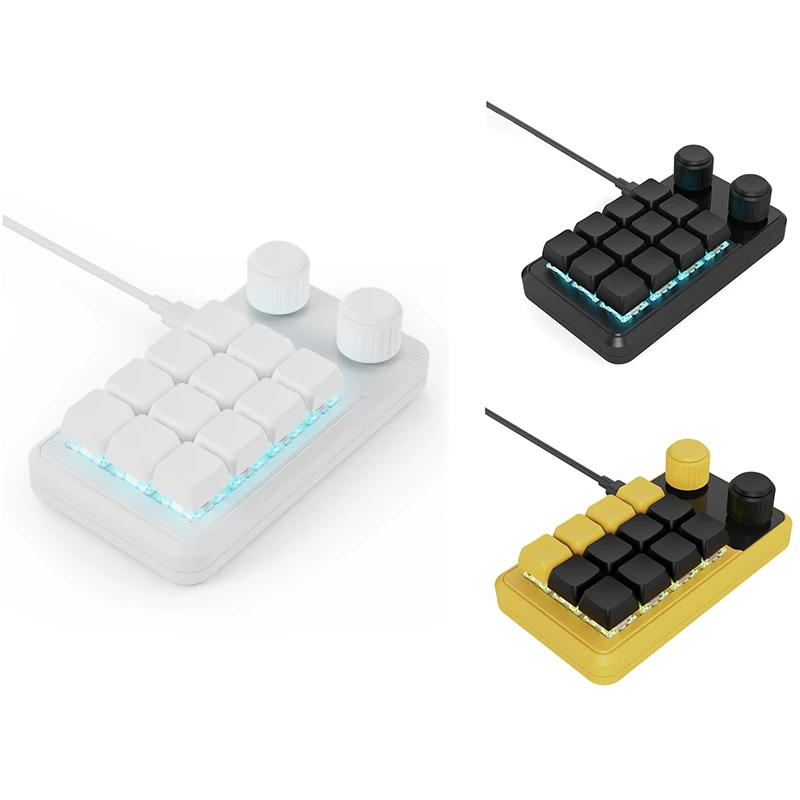 Программирование макросов изготовленная на заказ проводная клавиатура RGB