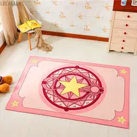 3size Creative Anime Action Figure Card Captor Sakura Magic Array Printed Polyester Baby Kids Toddler Crawling Play Mats Carpet