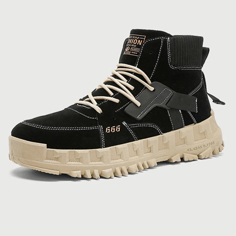

Martin Boots Men's Winter Waterproof Outdoor Fashion Comfortable Sports Running 2022 New Style Platform Warm Casual Men shoes
