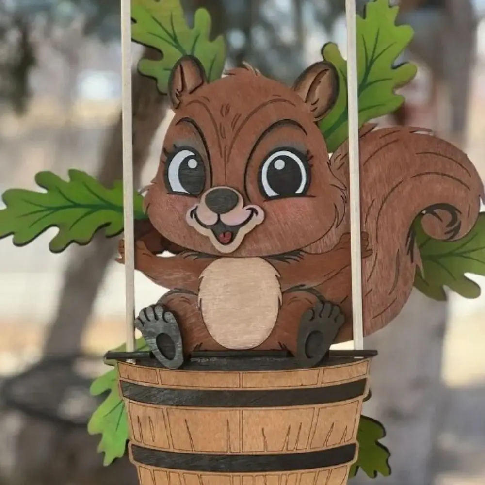 Новые Ветряные Блесны С Мультяшными Животными Уличные Подвесные Мельницы