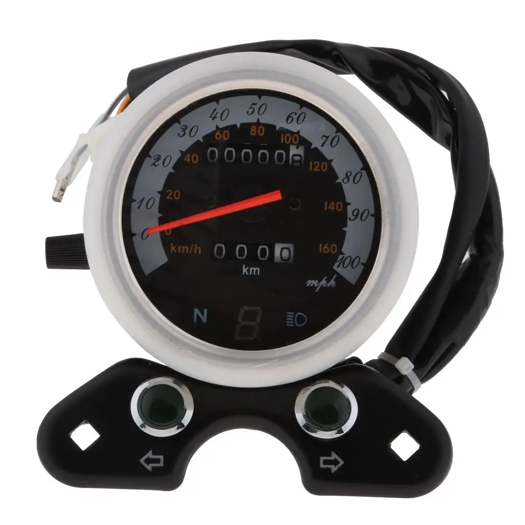Speedo Meter Gear Digital Display Gauge Tachometer For CG125 | Автомобили и мотоциклы