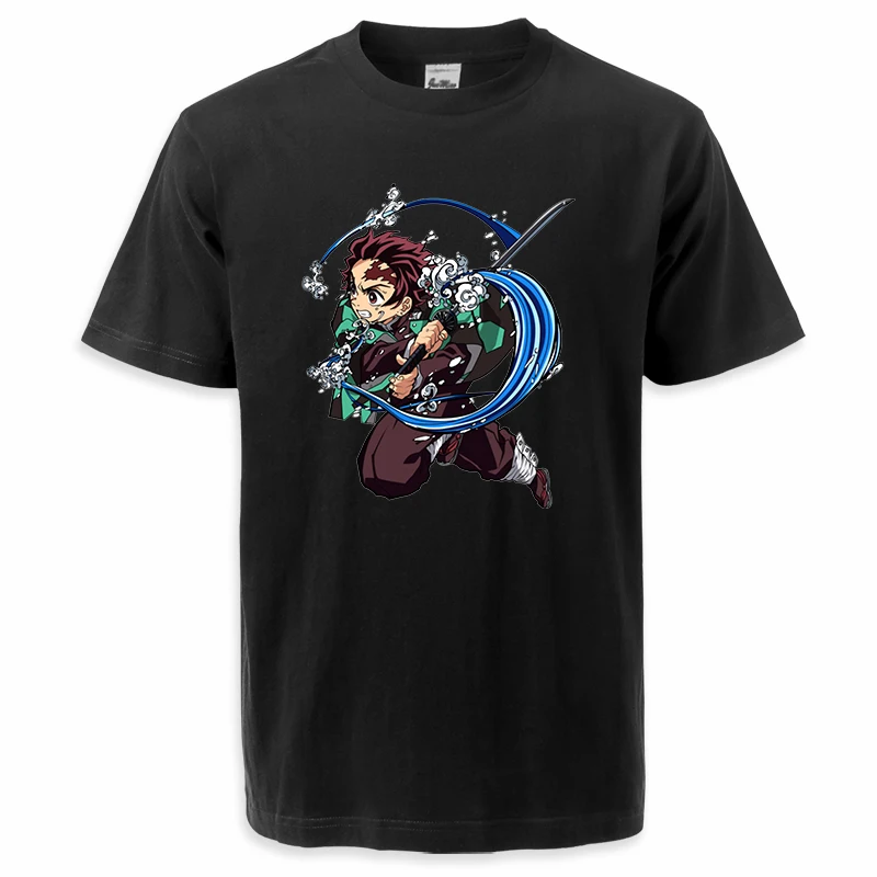 

2022 Summer Mens Demon Slayer T Shirts Japan Anime Tanjirou Kimetsu No Yaiba Tshirt Oversized Classical T Shirt For Men Tees
