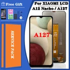 6,5 'Оригинальный ЖК-дисплей для Samsung Galaxy A12 Nacho LCD A127F A127M A127U сенсорный экран дигитайзер в сборе для Samsung A127 LCD