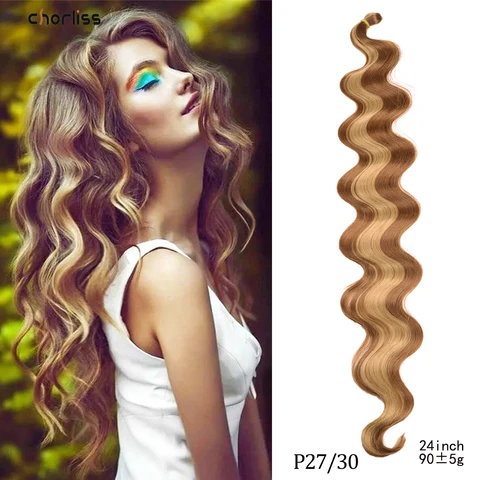 22 дюйма Глубокий Волнистый Твист Кроше Оплетение Волос Наращивание Синтетический Braid Афро Кудри Воды Волна Твист Кроше Оплетение Волос Для Женщин