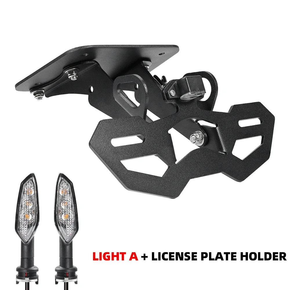 

Держатель номерного знака для YAMAHA MT03 MT25 YZF R3 R25 2015-2024 аксессуары для мотоциклов хвостовой кронштейн светодиодный светильник Fender Eliminator