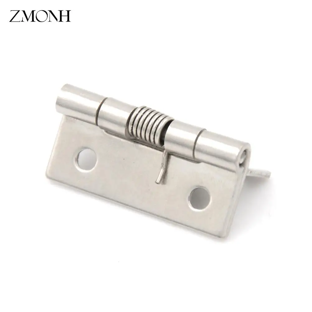 

2-дюймовый длинный самозакрывающийся угловой пружинный дверной шарнир из нержавеющей стали, прочный