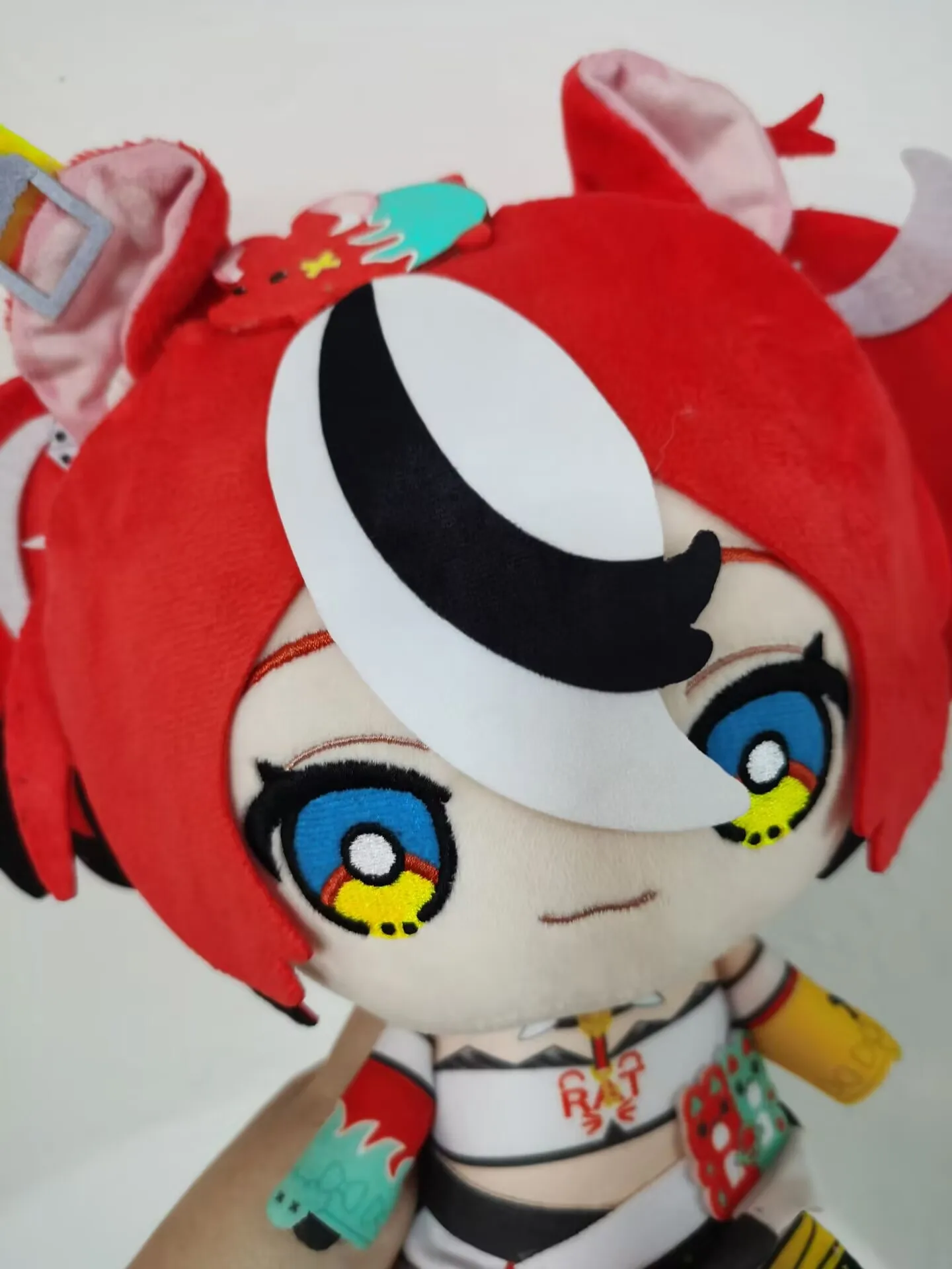 Новая милая японская аниме Hololive Friends With U Hakos Baelz плюшевая кукла игрушка 23 см