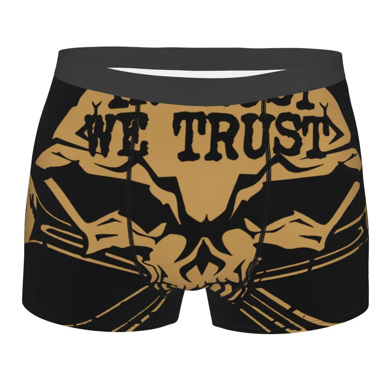 

Мужские трусы из коррозии We Trust Rat Rod 4090, эластичное нижнее белье, мужские боксеры, сексуальное мужское нижнее белье с карманом для мяча, Длинн...