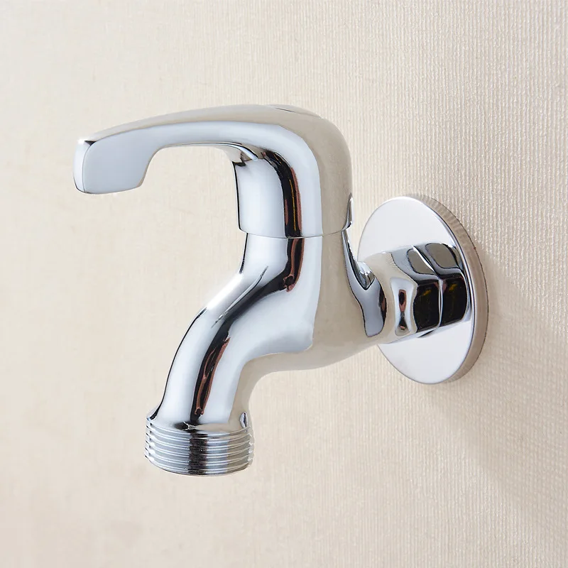 

Faucet Inlet Valve Bathroom Ceramic Spool Drum Tap Electroplating European-style Washing Machine 20mm Diameter
