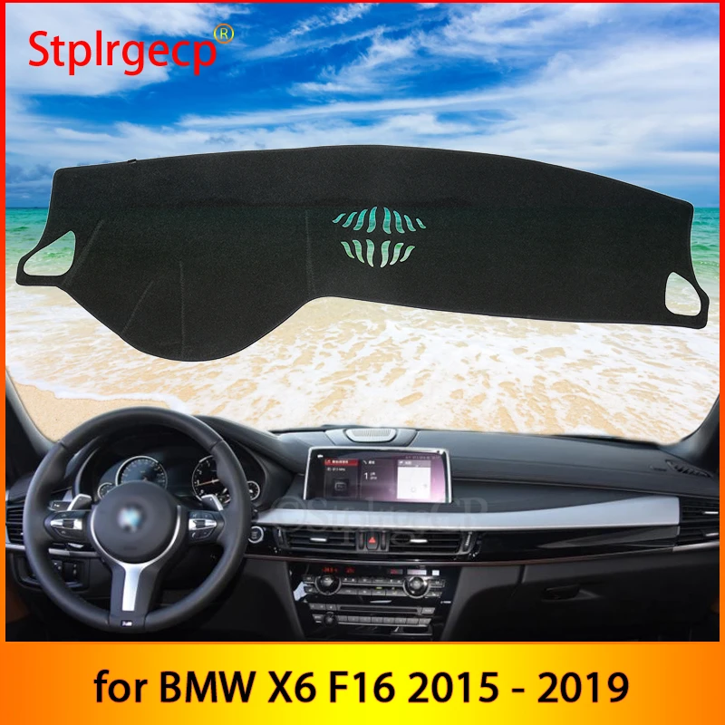 

for BMW X6 F16 2015 2016 2017 2018 2019 without HUD Anti-Slip Mat Dashboard Cover Pad Sunshade Dashmat Car Accessories