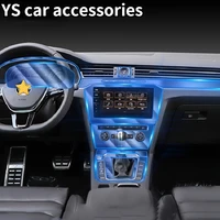 car interior center console transparent tpu protective film anti scratch repair film accessories for volkswagen alltrack variant