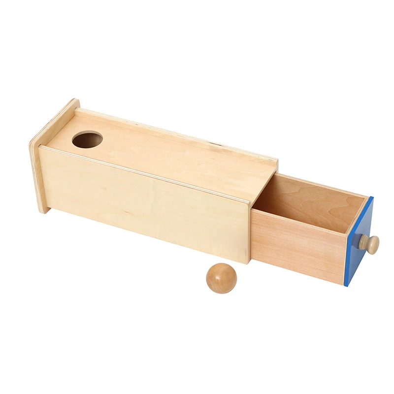 

Object Permanence Box With Drawer
