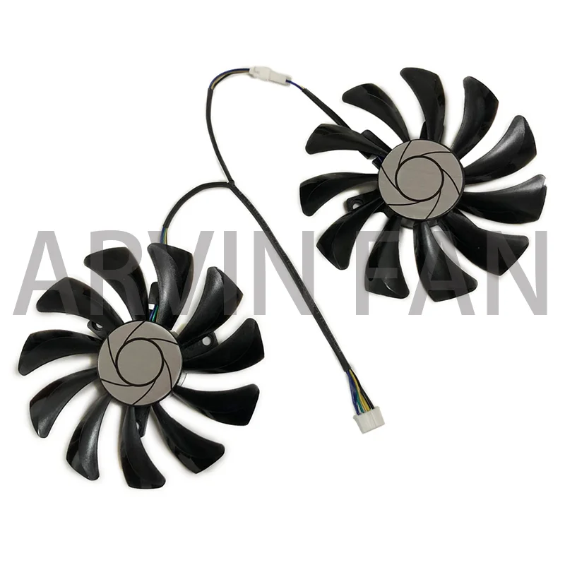 

2Pcs/Set Video Fan HA9010H12F-Z VGA Cooler For RX6600 8GB RX 6600M Gaming/Mining RX5500XT 8G 128bit GDDR6 Desktop Card