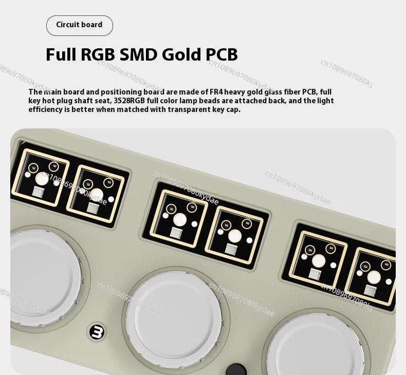 Kb3x-03 алюминиевый сплав 3 ручки PS/PR индивидуальная программируемая механическая