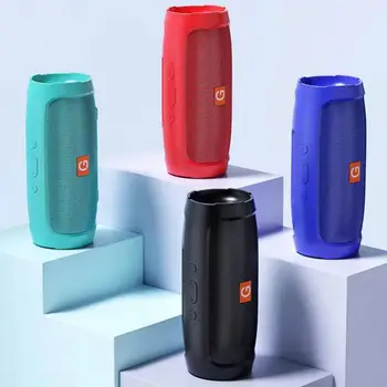 HiFi Speaker Fashion Corrosion Resistant Plastic Compact Size Decorative Mini Speaker for Living Room 1