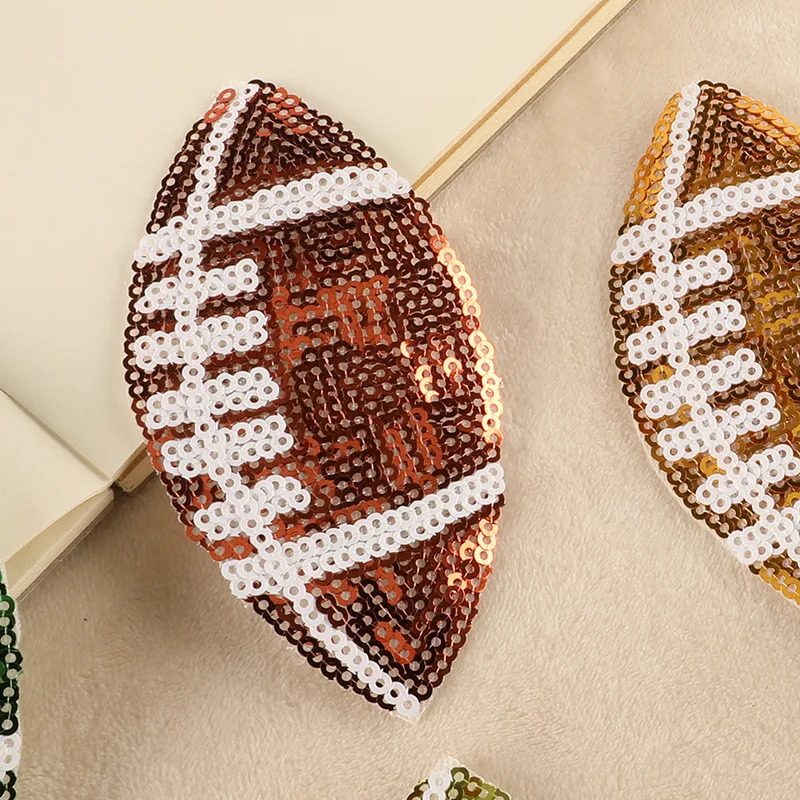 Вышитая блестящая нашивка для регби Naszywki Mochila