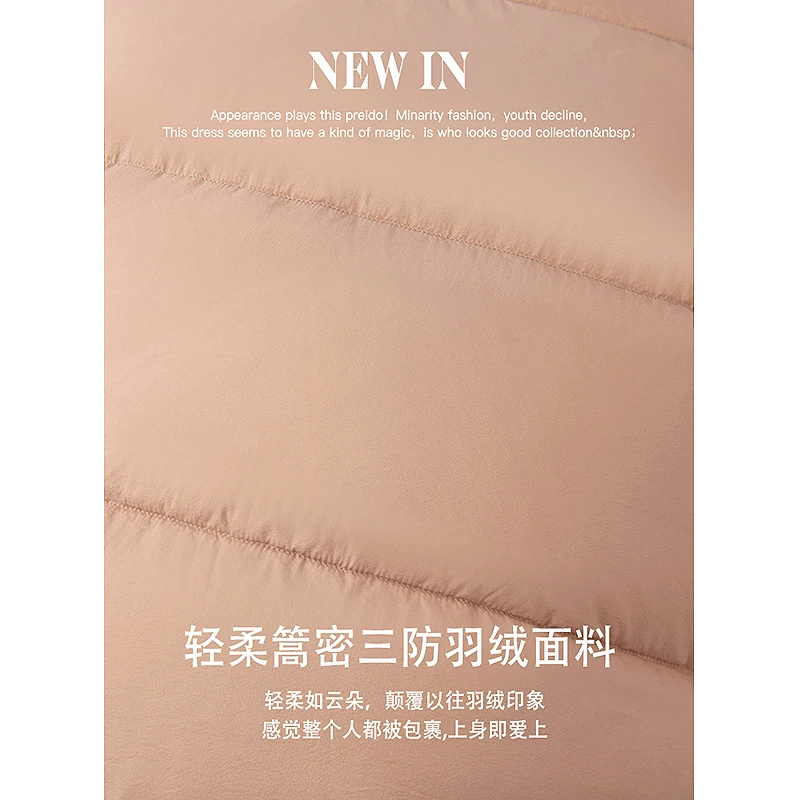 Design Abrigos Mujer 90% White Goose Down High Street Coats Winter Wide-waisted Jacket Women Hat and Fox Fur Collar Detachable