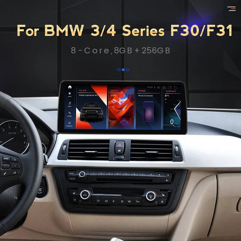 8G 256G 4G LTE Android 12 Carplay Автомобильный DVD Радио GPS навигация мультимедийный плеер для BMW