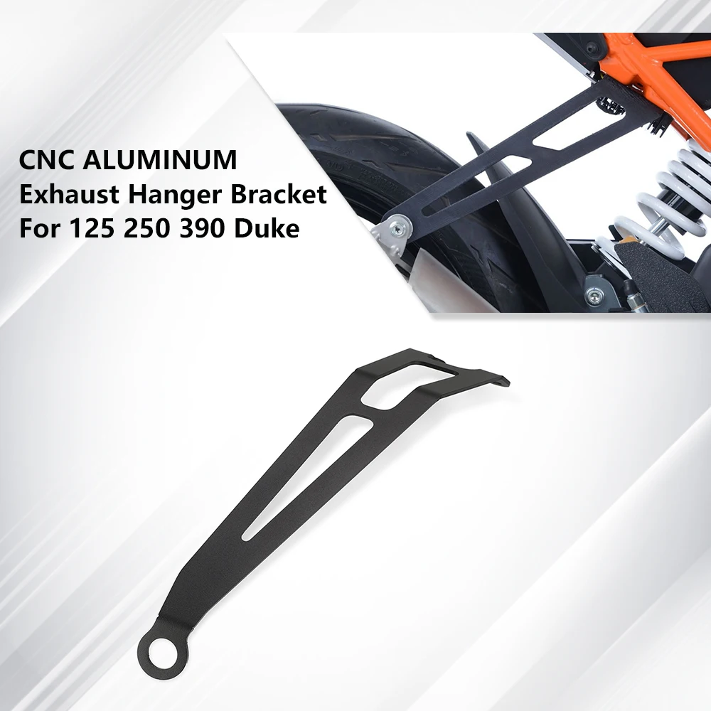 Фото Для KTM 125 DUKE 250 DUKE 390 DUKE 125 250 390 Duke 2017-2019 2020 2021 2022 2023 Аксессуары для мотоциклов Кронштейны для выхлопных газов №1