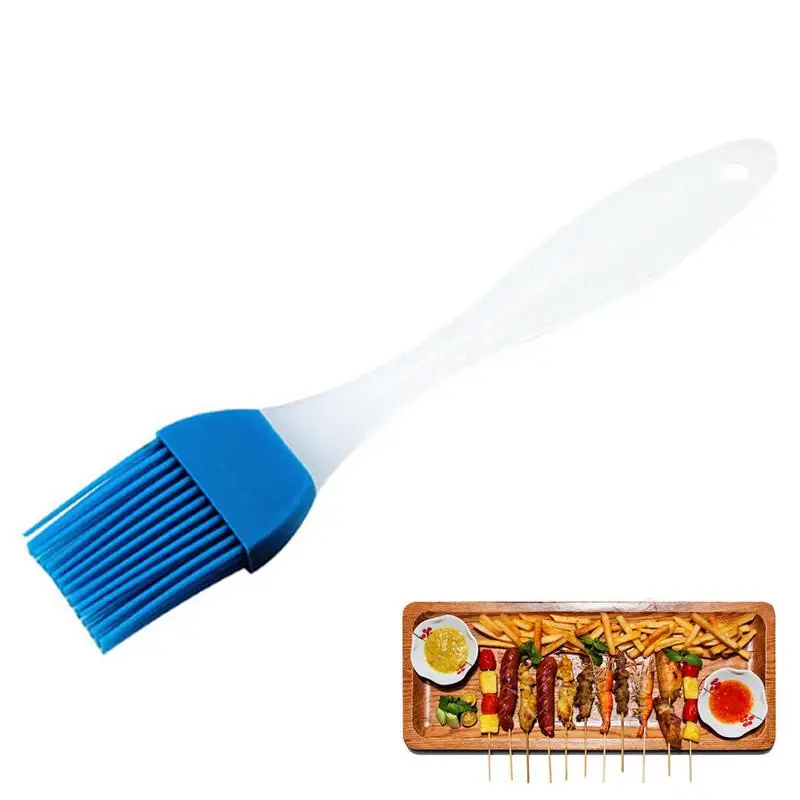 

Соус силиконовая кисть с полипропиленовой ручкой, многоцветная термостойкая щетка для мяса на гриле, для нанесения масла и соуса